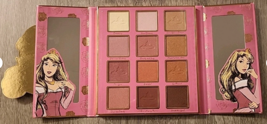 Disney Princess Aurora Sleeping Beauty Eyeshadow Palette – 12 Color Collection