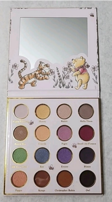 Disney Winnie the Pooh & Friends 16-Color Eyeshadow Palette with Mirror