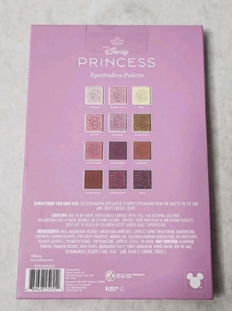 Disney Princess Beauty and the Beast Belle 12-Color Eyeshadow Palette