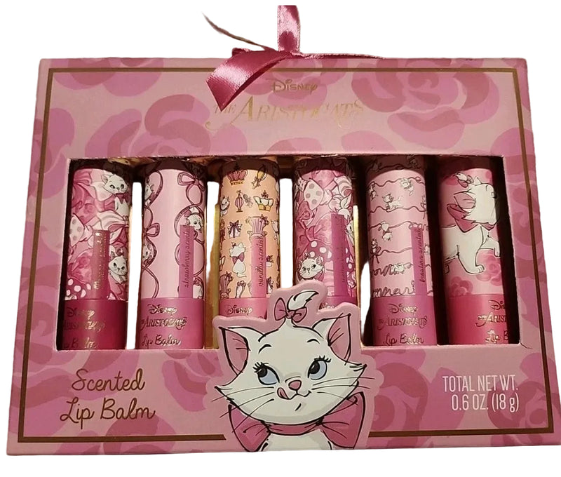 Disney The Aristocats Marie 6 Piece Scented Lip Balm Set