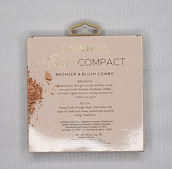 Ellen Tracy Bronzer & Blush Palette – Compact Duo – Natural Glow