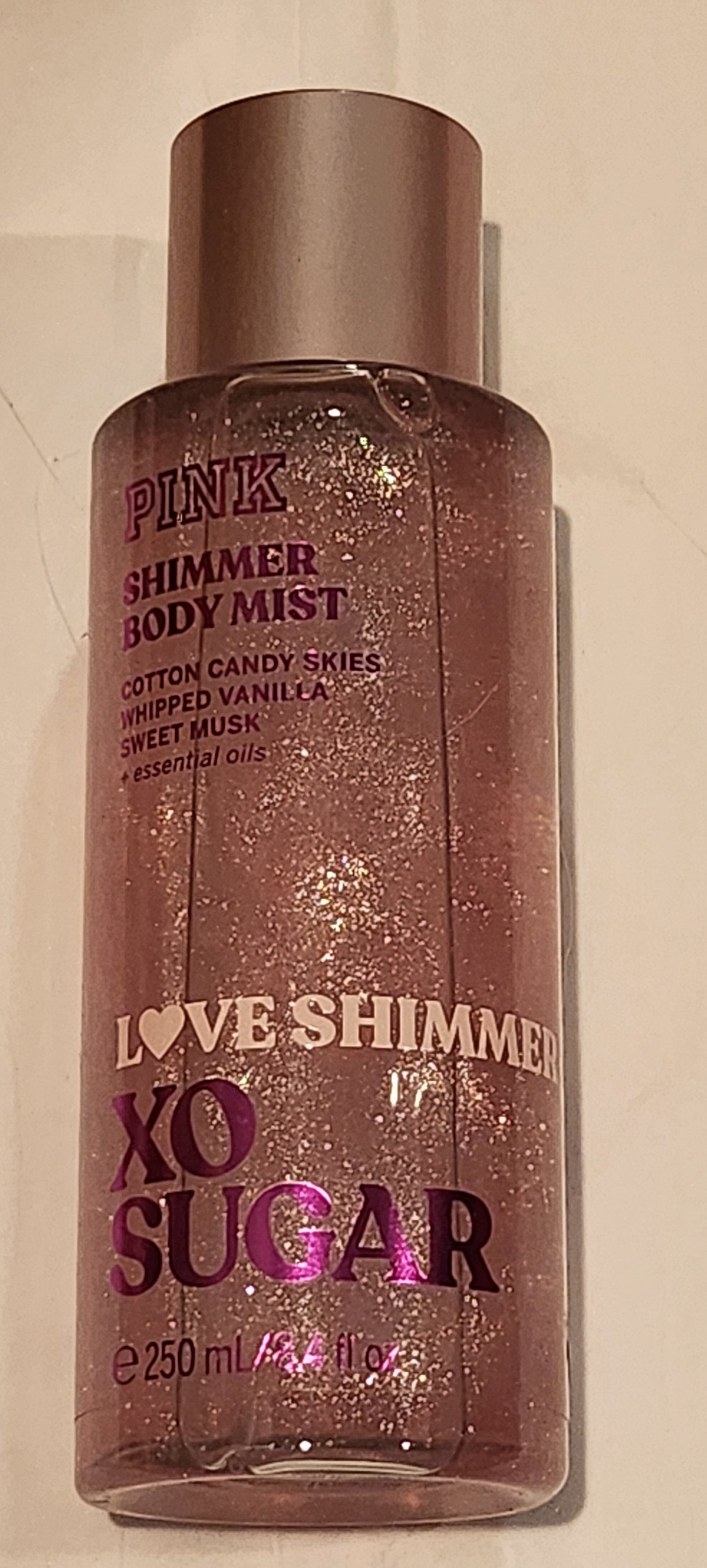 New Victoria's Secret XO Sugar Shimmer Body Mist 8.4 oz