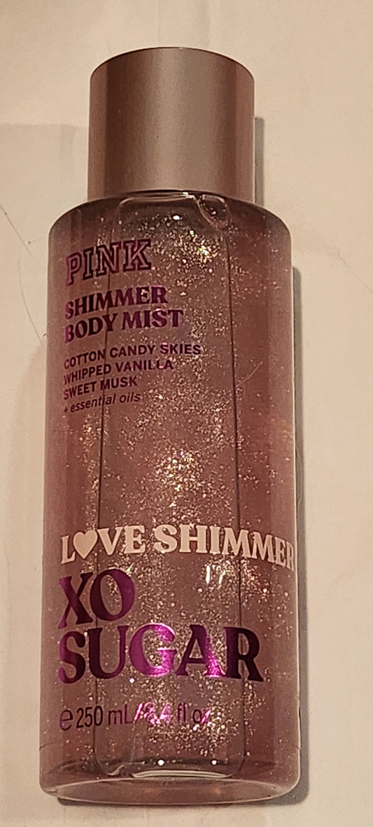 New Victoria's Secret XO Sugar Shimmer Body Mist 8.4 oz