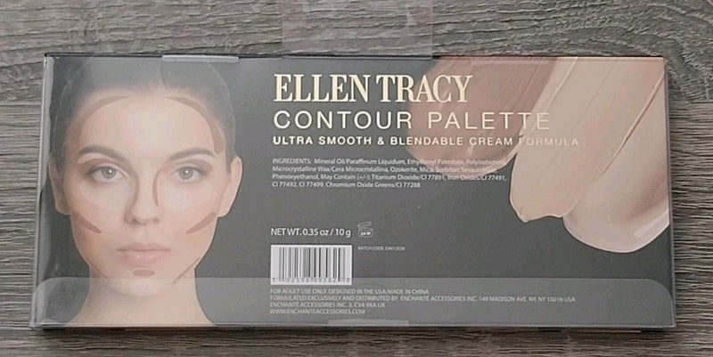 Ellen Tracy Contour Palette – Cream Contour & Highlight Palette