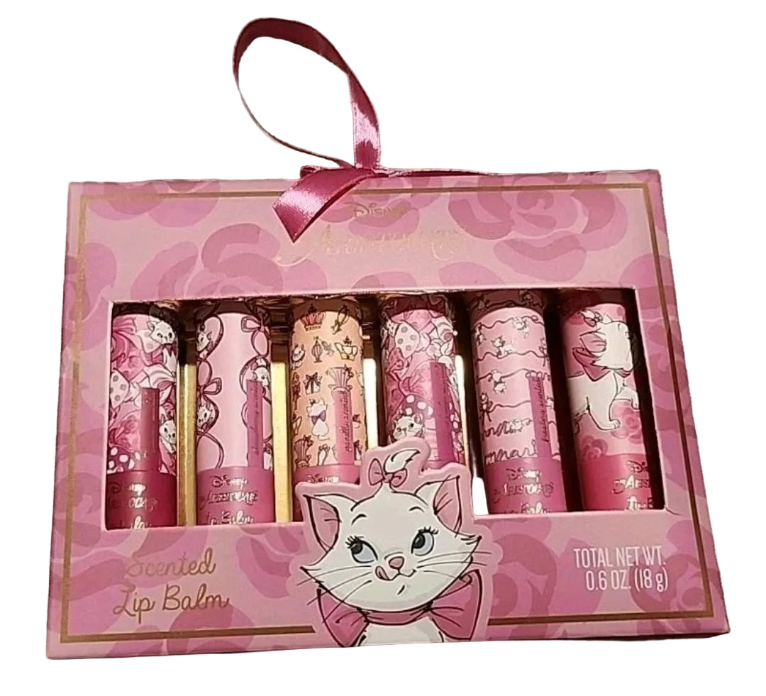 Disney The Aristocats Marie 6 Piece Scented Lip Balm Set