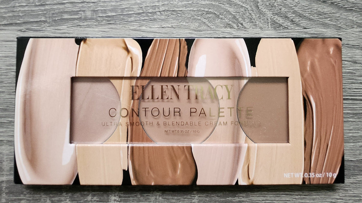 Ellen Tracy Contour Palette – Cream Contour & Highlight Palette