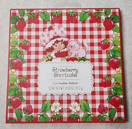 Strawberry Shortcake & Custard 16-Color Eyeshadow Palette with Mirror